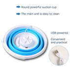 2022 New! 5L Mini Ultrasonic Turbo Washing Machine Portable USB Powered Removes Dirt Washer Clothing Cleaning Washing Machine For Travel Camping Hunting Hiking