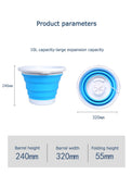 2022 New! 5L Mini Ultrasonic Turbo Washing Machine Portable USB Powered Removes Dirt Washer Clothing Cleaning Washing Machine For Travel Camping Hunting Hiking