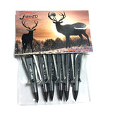 6/12pcs bow and arrow hunting broadheads 100grain 2 blade Hot arrowhead tip