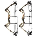 1Set Powerful Compound Bow Camo Arrows Aviation Aluminum With 30-70lbs adjustable Draw Weight for Shooting Hunting