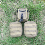 Awesome Tactical Nylon Arrow Quiver Set with Molle System Bag for Recurve/Compound bow Archery Hunting Shooting