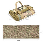 1000D Tactical Shooting Mat Lightweight Roll Up Camping Mat Non-slip Gun Hunting Pad Waterproof Blanket Hunting Accessory