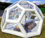 2022 New! Innovative Space Age Tech Triangle Inflatable Bubble Room 3/4m House Hotel Restaurant Commercial Transparent Scenic Starry  House Tent