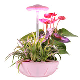 Gen 3 UFO Flower Pot Greenhouse Grow Starter Kit Self Watering Indoor Planter Hydroponic Herb Garden 16W New LED Growth Light with Stand