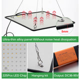 Ultra Thin 2500W LED Grow Light Full Spectrum Phyto Lamp AC85-240V EU US Plug For Greenhouses Indoor Led Plant Lamp For Hydroponic