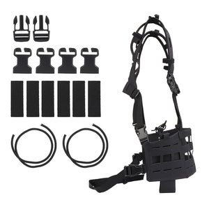 NEW! Lightweight Laser-Cut Tactical SPC Chest Rigs Cordura TPU Nylon MOLLE System Portable Relese Buckle Costume Hunting Vest