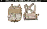 New Design! MOLLE Chest Rig Mochila Military Vest Flatpack Tactical Backpack Armor Rifle AK M4 Hanger Nylon Rucksack Hunting Army Bag