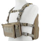 New Design! MOLLE Chest Rig Mochila Military Vest Flatpack Tactical Backpack Armor Rifle AK M4 Hanger Nylon Rucksack Hunting Army Bag