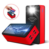 99000mah Power Bank Solar Wireless Fast Charging LED Light Portable Phone Charger External Battery For Xiaomi iPhone Samsung