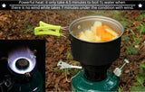 Unique with Silencer Camping Gasoline Stove Non Preheating Oil Stove Burners  Outdoor Cookware